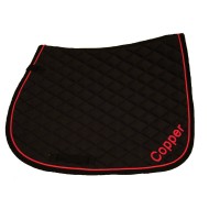 Personalised Embroidered Cob Saddle Cloth